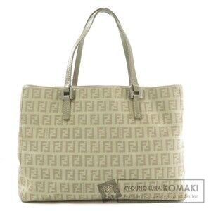 Fendi Zucchino Tote Bag Canvas